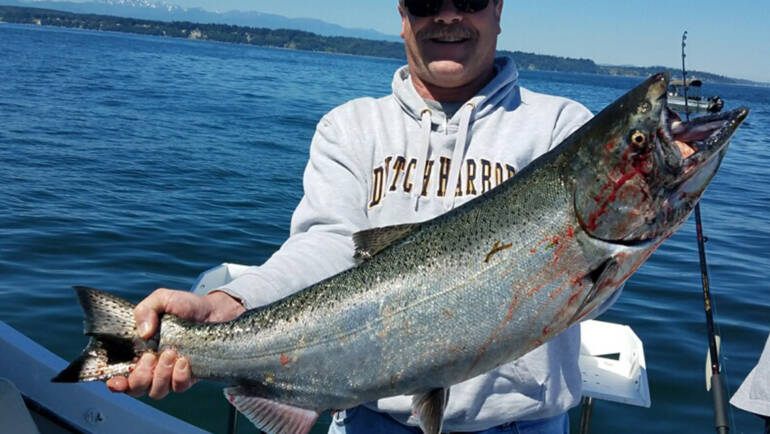 Seattle Fishing Charter Tips: How To Reel in a Trophy-Sized King Salmon