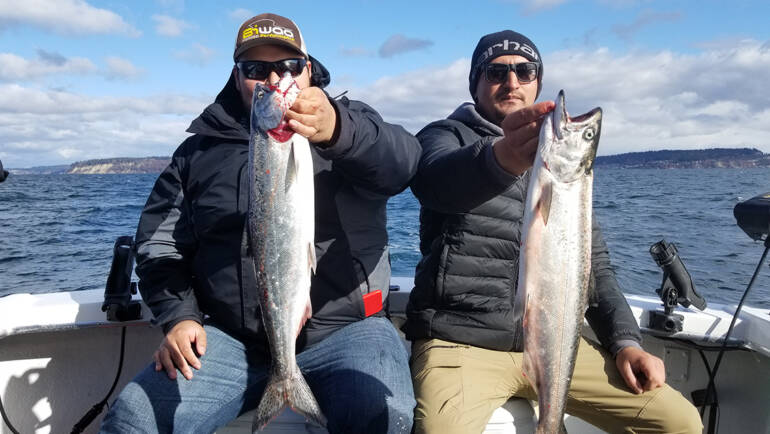 King Salmon Fishing Tips in The Puget Sound