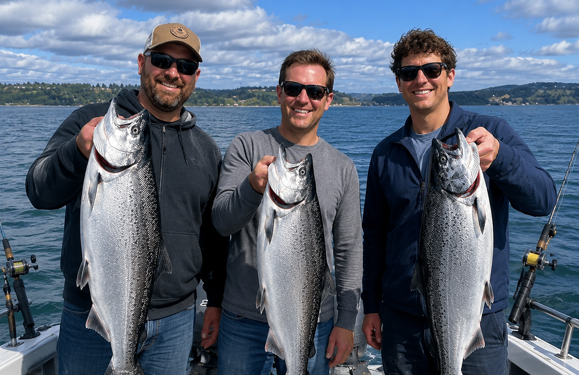 Why a Fishing Charter Helps You Catch More Salmon