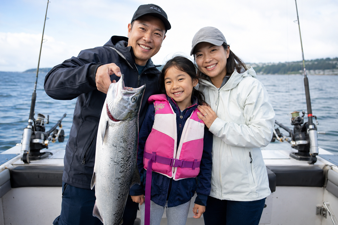 What Is the Best Month for a Fishing Charter Near Seattle?